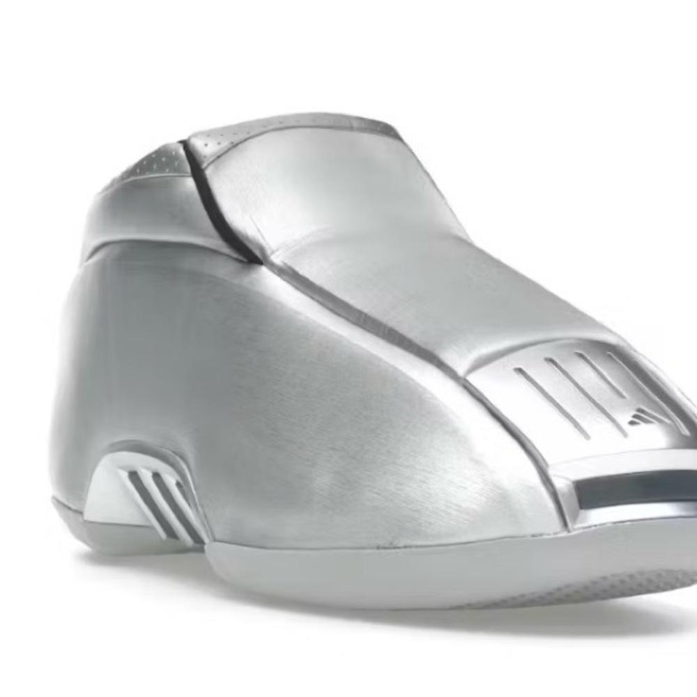 adidas Men’s Crazy 2 Silver Metallic Sneakers